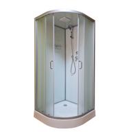 Dušo kabina ET-066MT 80x80cm Matiniai stiklai Žemas padėklas