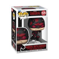 FUNKO POP! Vinilinė figūrėlė: Marvel: Daredevil: Born Again - Daredevil (Battle Damaged)
