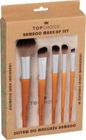 Top Choice Bamboo makiažo šepetėlių rinkinys, 5 vnt.