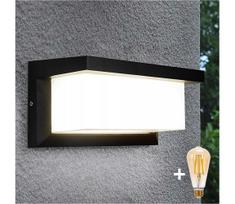 LED dimeriuojamas lauko sieninis šviestuvas NEELY 1xE27/6W/230V 2700-6500K IP54 juoda