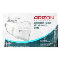 Arizon Filter Mask FFP2 Veido kaukė ir respiratorius 1ml apsauga, dezinfekcinė priemonė