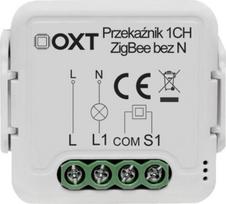 Oxt Mini Zigbee Relės Modulis 1 Kanalo be N - Tuya