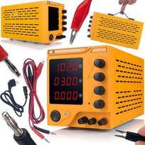 Maitinimo šaltinis Laboratorinis maitinimo šaltinis Rosfix AmpRush RARES-10203 – Tiksli reguliacija, 0–102V 3A, LCD ekranas