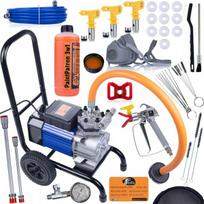 Dažymo agregatas Rosfix Blue Strong Storm 990 BSS07 – Galingas 3500W variklis, Nerūdijančio plieno siurblys, 18L/min
