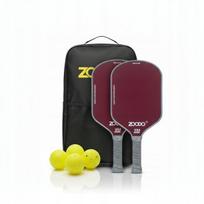 Pikelių raketės Zoodo P7 Kevlar red rinkinys 4 kamuoliukai USAPA krepšys