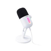 Marvo MIC-08 RGB baltas laidinis mikrofonas |USB