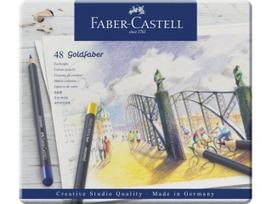 Faber-Castell Goldfaber colour pencil, tin of 48, Faber-Castell Goldfaber colour pencil, tin of 48