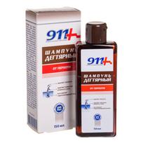 911 DEGUTINIS nuo pleiskanų šampūnas 150 ml