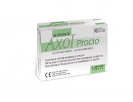 AXOL Procto tiesiosios žarnos žvakutės 2 g N10