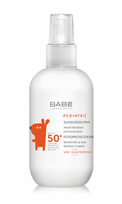BABE PEDIATRIC purškiamasis apsauginis nuo saulės SPF50+ losjonas 200 ml