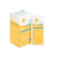 bioVITAMINAS D3 milteliai geriamajam tirpalui N20