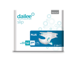 DAILEE Slip Premium  Plus L/XL 120-170 cm sauskelnės suaugusiems N28