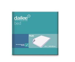 DAILEE bed Plus 60 cm x 90 cm vienkartiniai paklotai N25