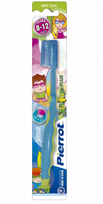 DANTŲ šepetėlis PIERROT Junior plus Soft 8 - 12 metų vaikams