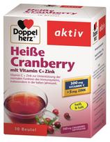 DOPPELHERZ aktiv Heiße Cranberry (hot cranberry) paketėliai N10