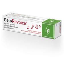 GELOREVOICE (vyšnių-mentolio skonio) gerklės pastilės N20