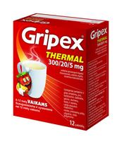 GRIPEX Thermal 300 mg/20 mg/ 5mg milteliai geriamajam tirpalui N12
