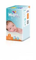 MAGICS FlexiDry Newborn 2-5 kg sauskelnės vaikams N50