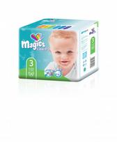 MAGICS FlexiDry Midi 6-10 kg sauskelnės vaikams N36