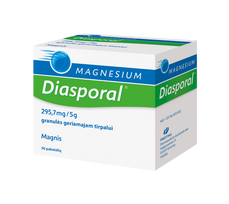 MAGNESIUM Diasporal 295,7 mg/5g granulės geriamajam tirpalui paketėlyje N50