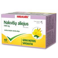 NAKVIŠŲ aliejus 1000 mg  kapsulės N60