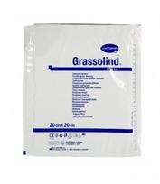 GRASSOLIND neutral sterilus tinklelinis 20 x 20 cm tvarstis