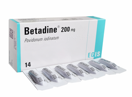 BETADINE 200 mg makšties žvakutės N14