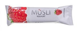 JAVAINIS Musli su braškėmis ir jogurtiniu glaistu 30 g