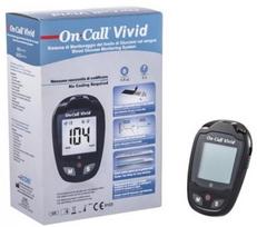 ON CALL VIVID gliukozės kiekio kraujyje nustatymo sistema