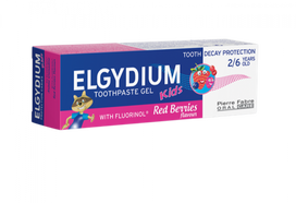 ELGYDIUM Kids Uogų sk. dantų pasta 50 ml