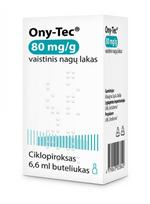 ONY-TEC 80 mg/g vaistinis nagų lakas 6,6 ml LI