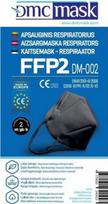 APSAUGINIS RESPIRATORIUS FFP2 DM-002, juodos spalvos N2