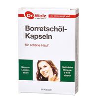 DR.Wolz Borretschol (agurklių al.)su gama-linoleno r. kapsulės N60