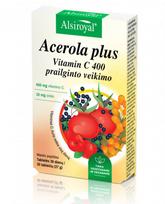 ALSIROYAL ACEROLA Plus vitamino C prailginto veikimo tabletės N30