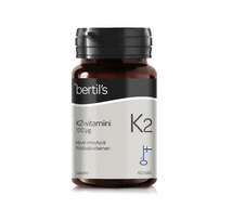 BERTIL'S Vitaminas K2 kaulams ir kraujo krešėjimui tabletės N60
