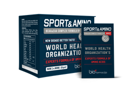 SPORT&AMINO W.H.O milteliai N28
