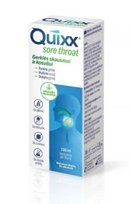QUIXX gerklės skausmui ir kosuliui skystis 100 ml