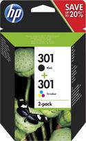 HP N9J72AE N.301 Black + No.301 (3-color)