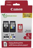 CANON PG-540L/CL-541XL Color + Photo Paper Value Pack