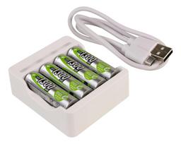 Ansmann Basic IV + 4× AA 1300mAh