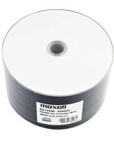 MAXELL CD-R 80 Printable, Pack of 50, Shrink Wrap