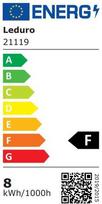 LEDURO G45 LED Bulb E27 8W 21119
