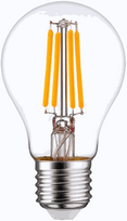 Visional LED Filament Bulb E27, A60, 6W, 840lm, 3000K, 360°