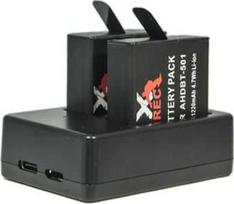 Xrec Dual USB Charger for AHDBT-501/GoPro HERO 7 6 5 Black