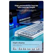 Aula F98 Pro Wireless  AND  Bluetooth 3-in-1 Hot-Swappable Mechanical Keyboard