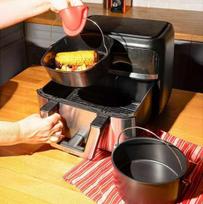 PYREX Metal baking dish for deep fryer, 22x21x7.5 cm