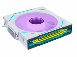 Lian Li Uni Fan SL-INF 120mm Wireless Case Reverse Fan G99.12RSLIN1W1W.00