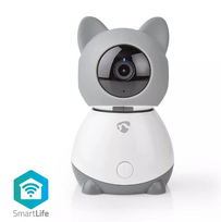 Nedis WIFICI30CGY baby monitor, white