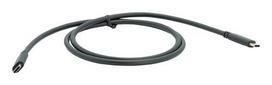 Terra 1480361 USB cable, USB 3.2 Gen 2 (3.1 Gen 2), USB-C, Black
