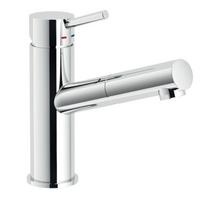 Nobili Live praustuvo maišytuvas su ištraukiamu dušeliu, chromo spalvos LV00118/40CR